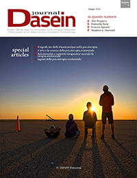 Rivista di Psicoterapia Esistenaziale Dasein Journal 1
